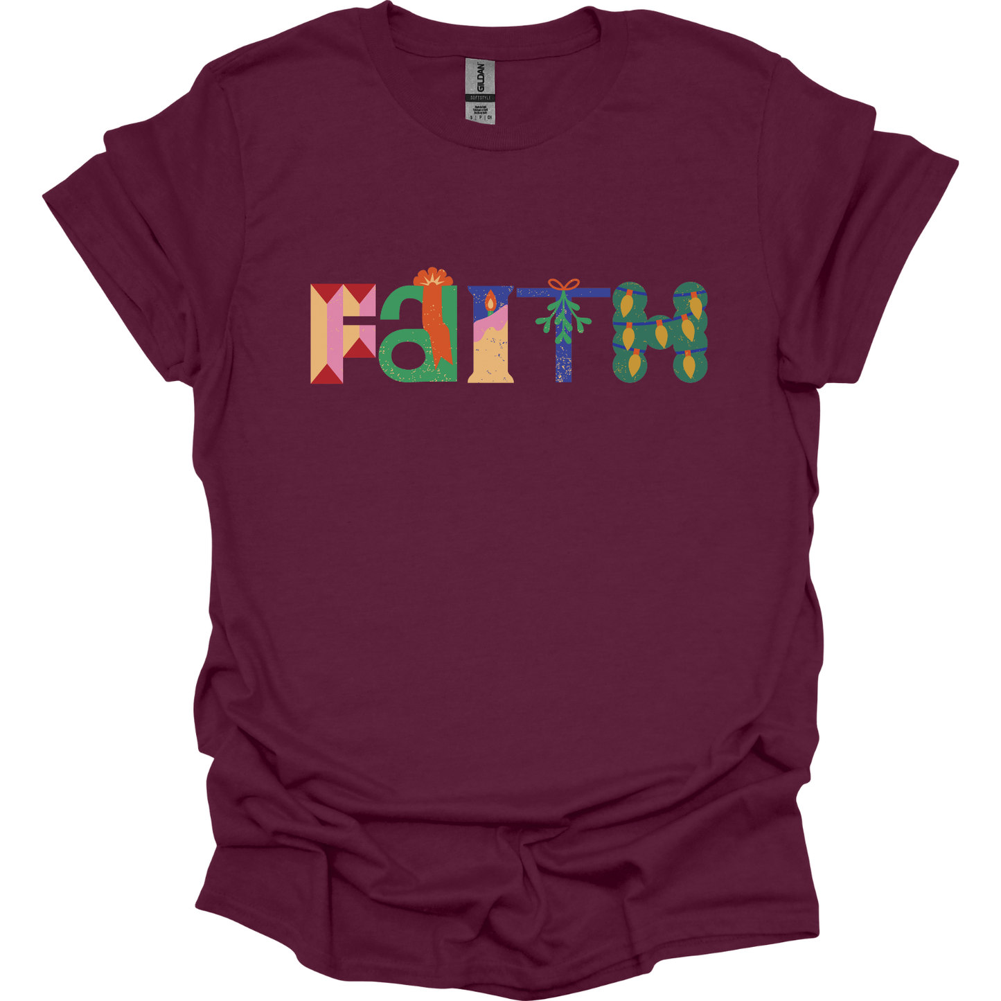 Faith Christmas theme T-Shirt