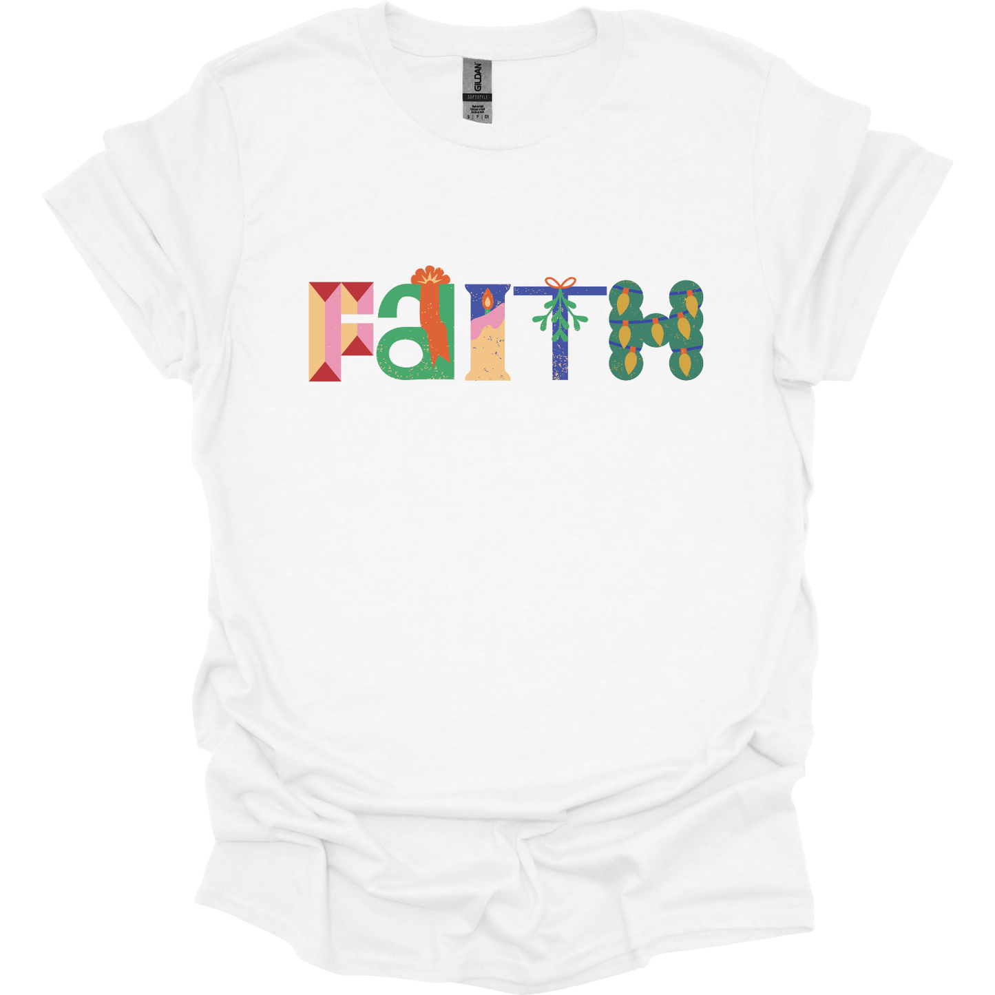 Faith Christmas theme T-Shirt