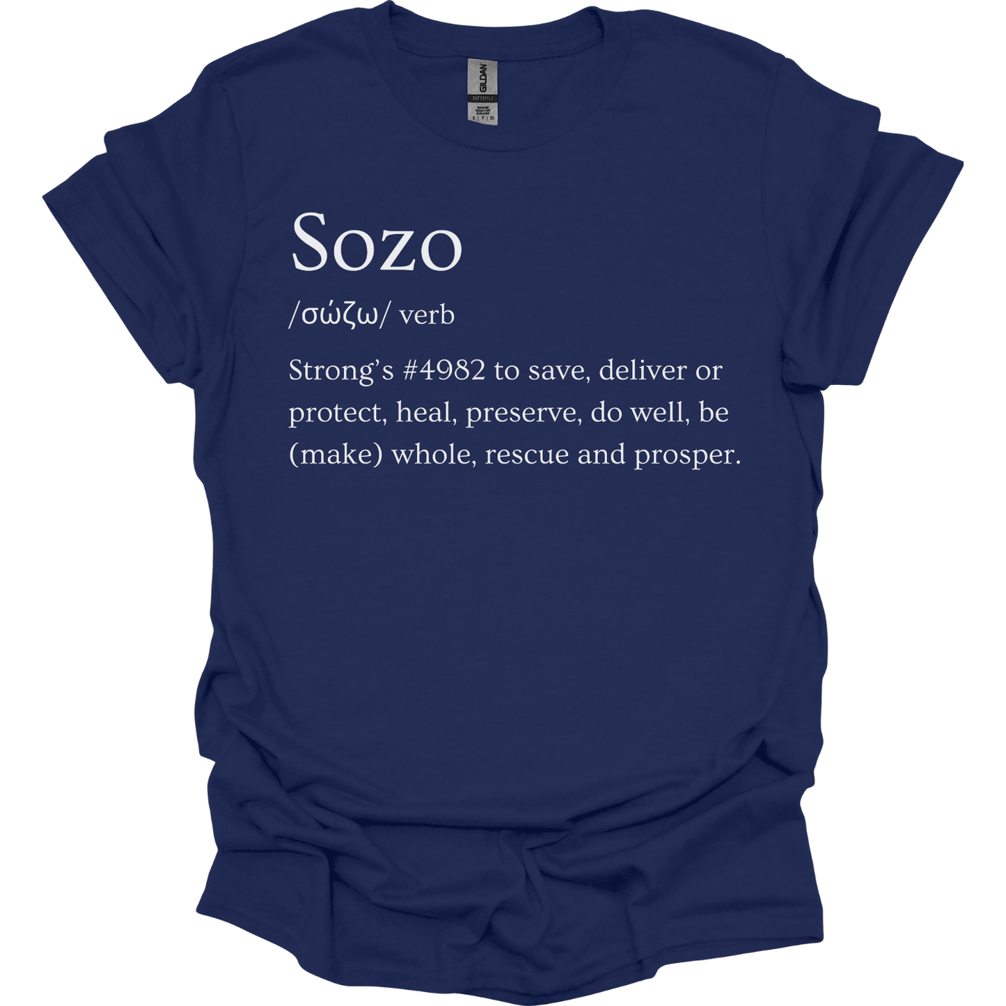 Sozo definition T-Shirt