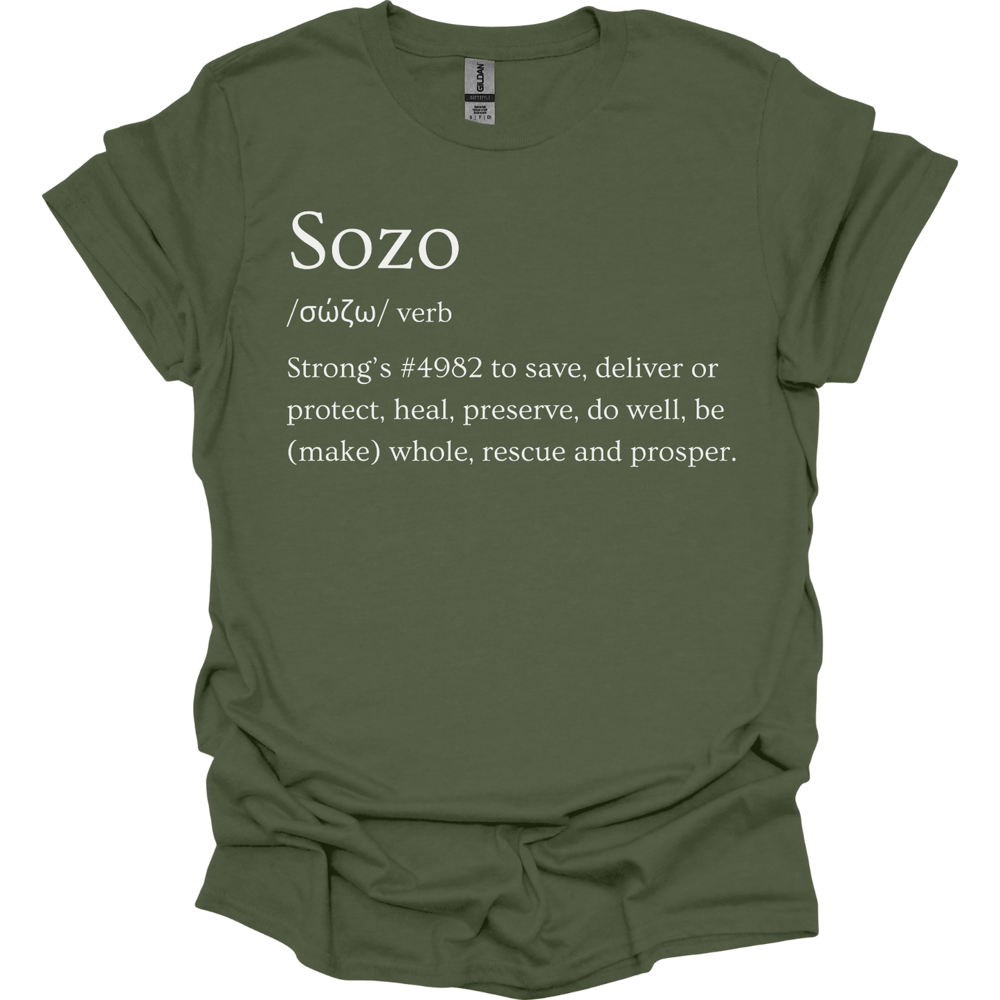 Sozo definition T-Shirt