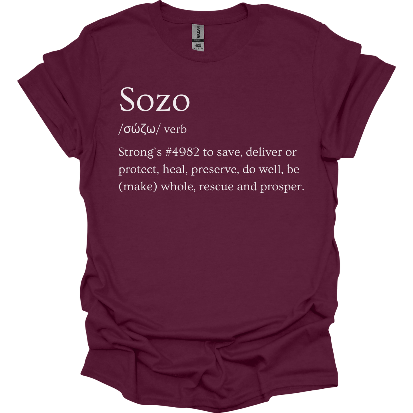 Sozo definition T-Shirt