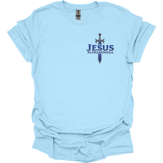 Jesus Alpha & Omega Sword T-Shirt