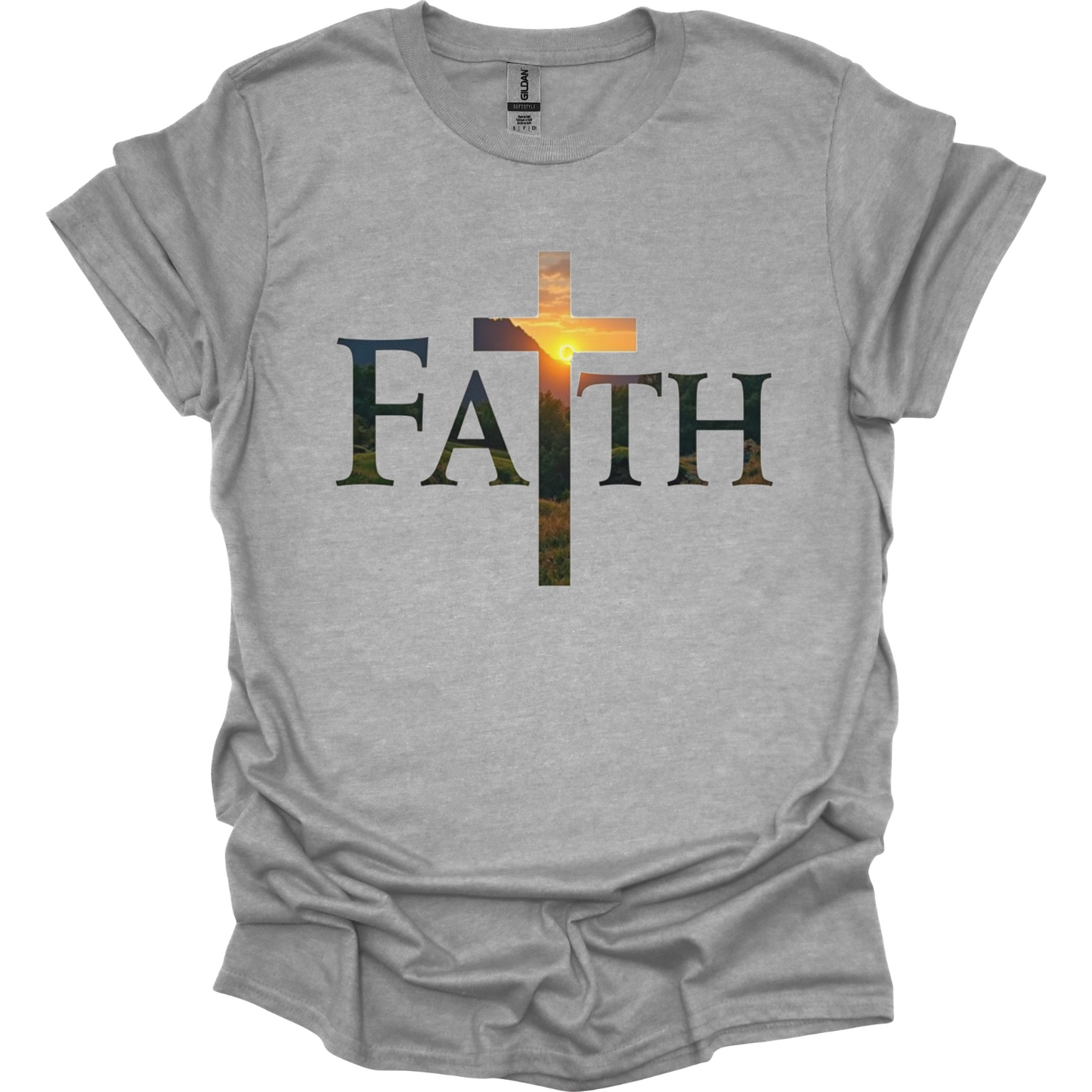 Faith sunset cross T-Shirt