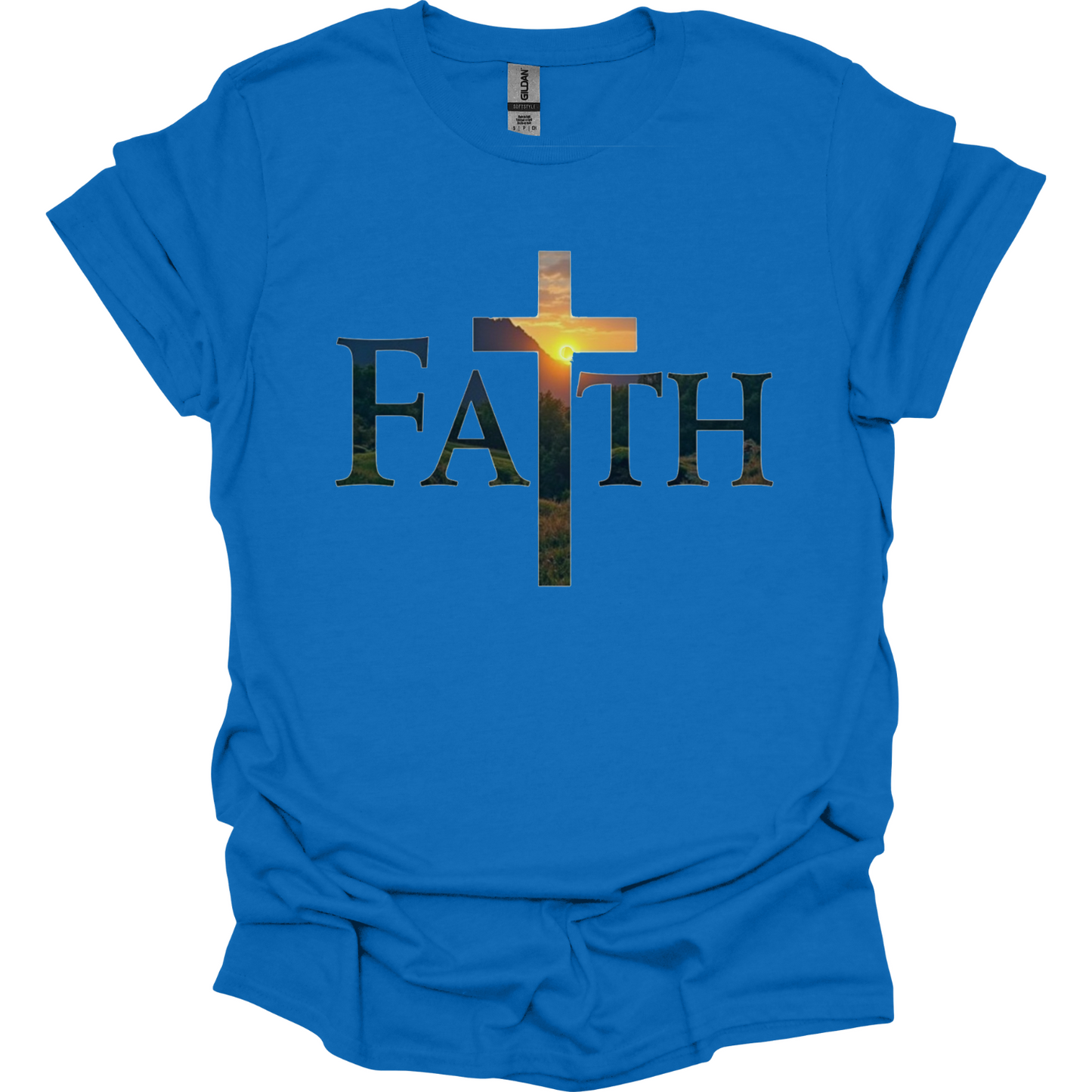 Faith sunset cross T-Shirt