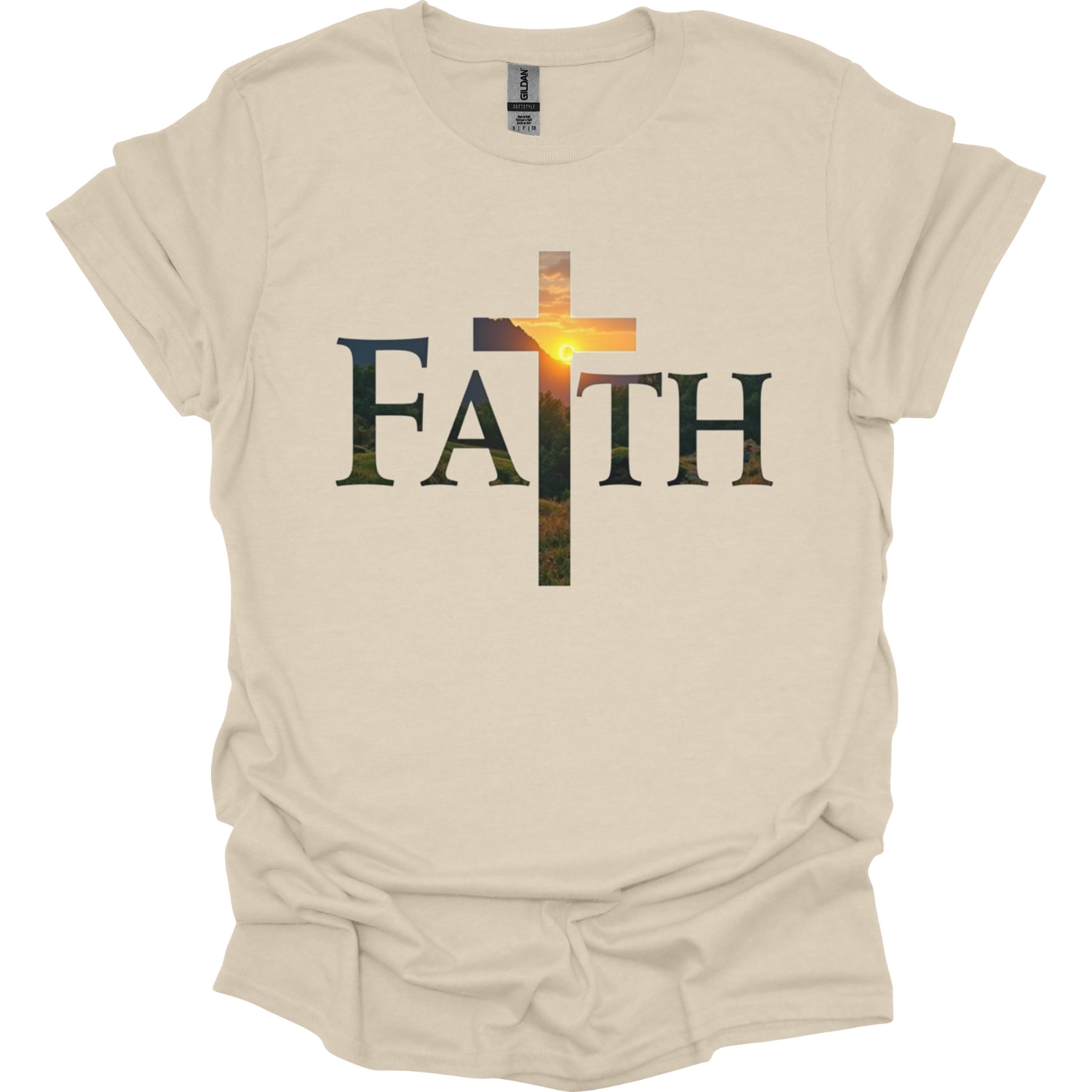 Faith sunset cross T-Shirt