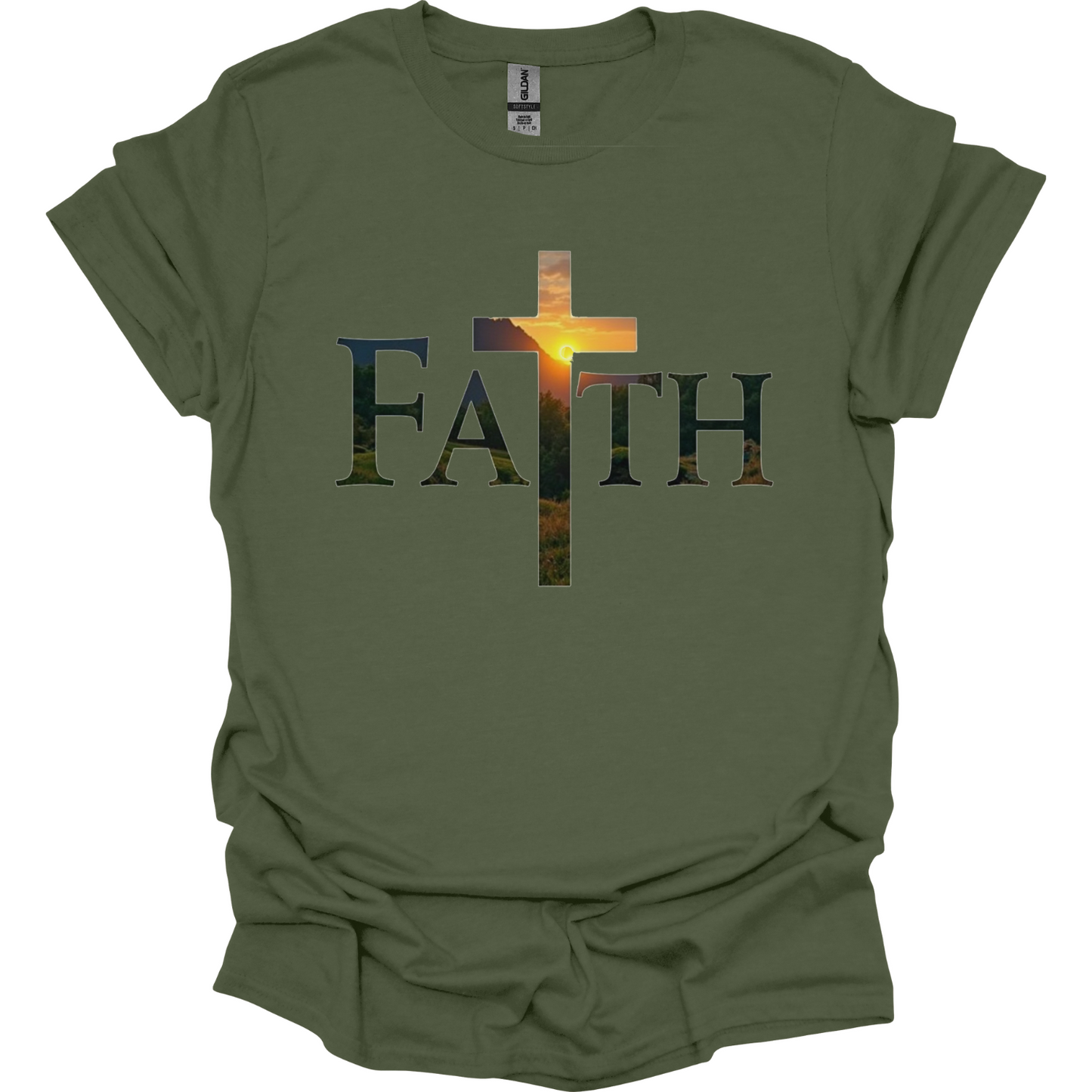 Faith sunset cross T-Shirt