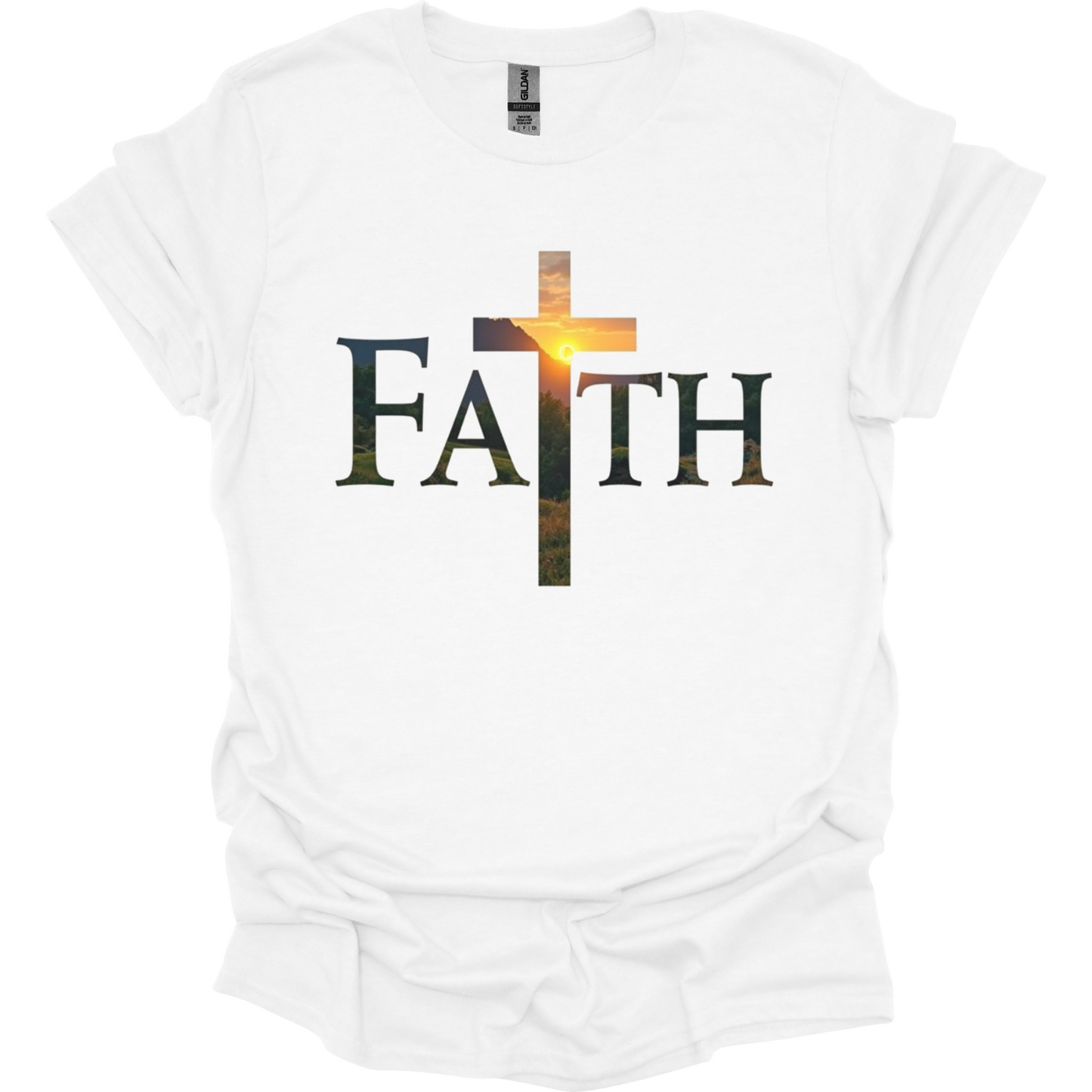 Faith sunset cross T-Shirt
