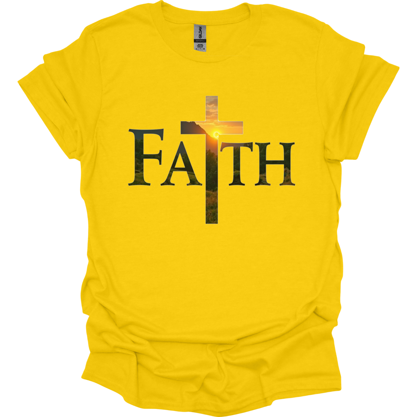 Faith sunset cross T-Shirt