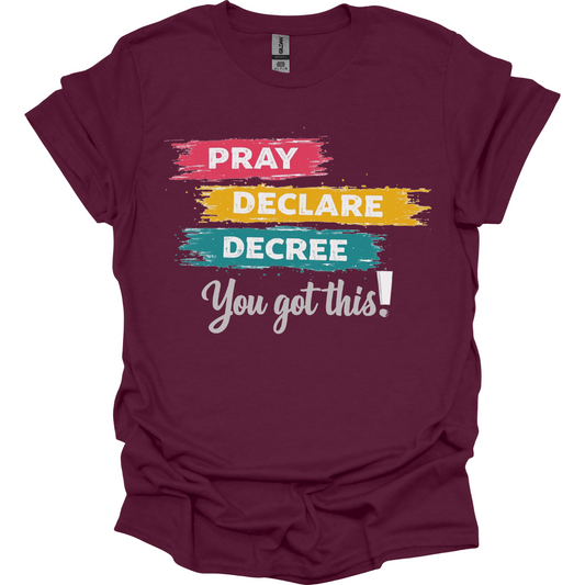 Pray Declare Decree T-Shirt