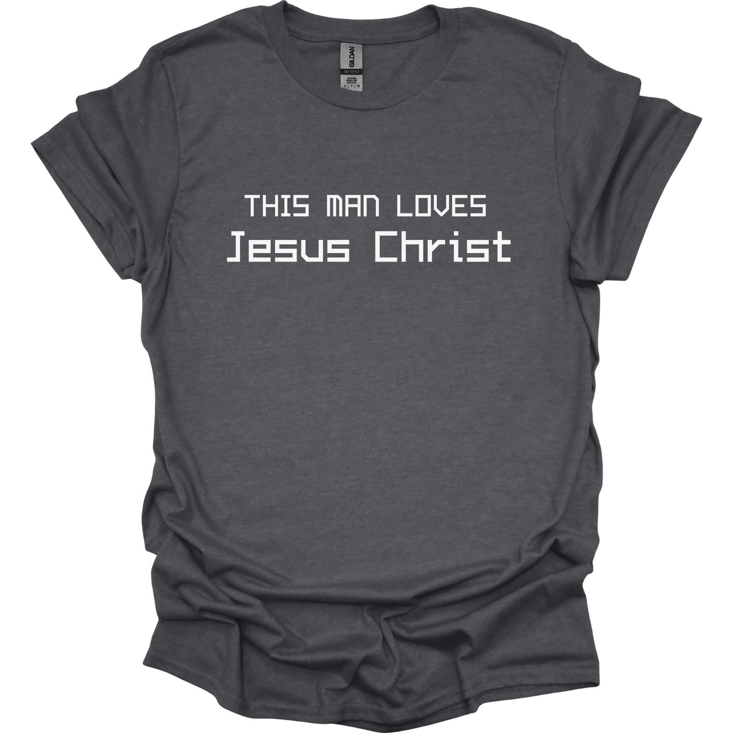 This man loves Jesus Christ T-Shirt