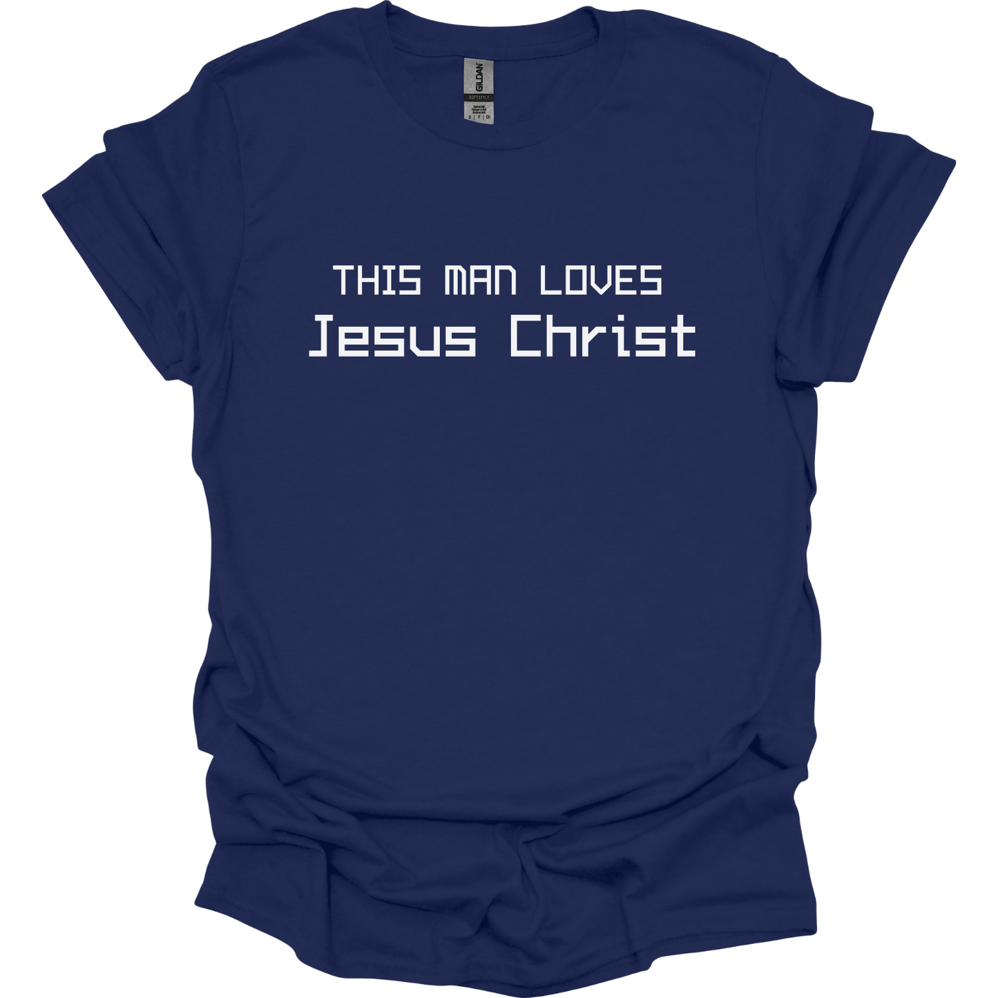 This man loves Jesus Christ T-Shirt