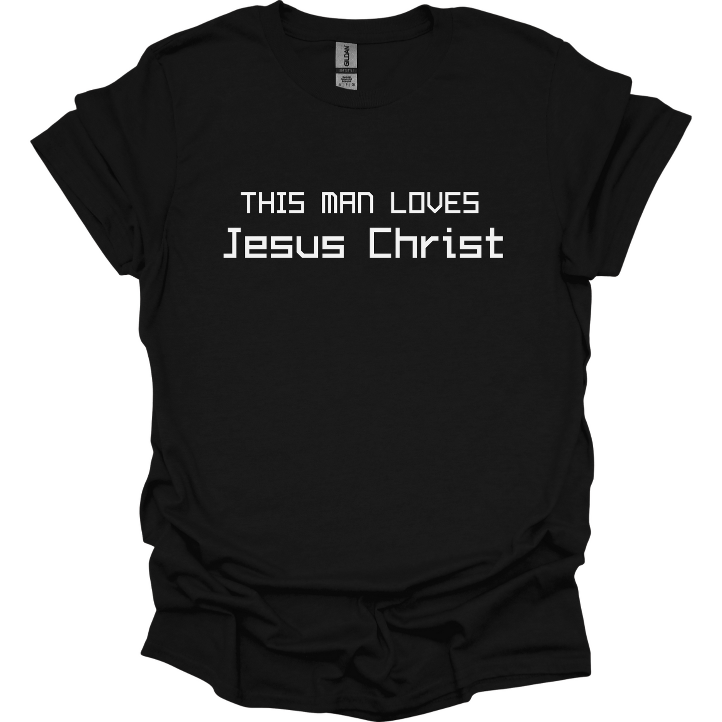 This man loves Jesus Christ T-Shirt