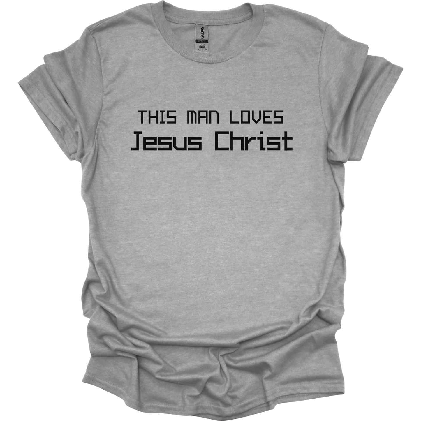 This man loves Jesus Christ T-Shirt