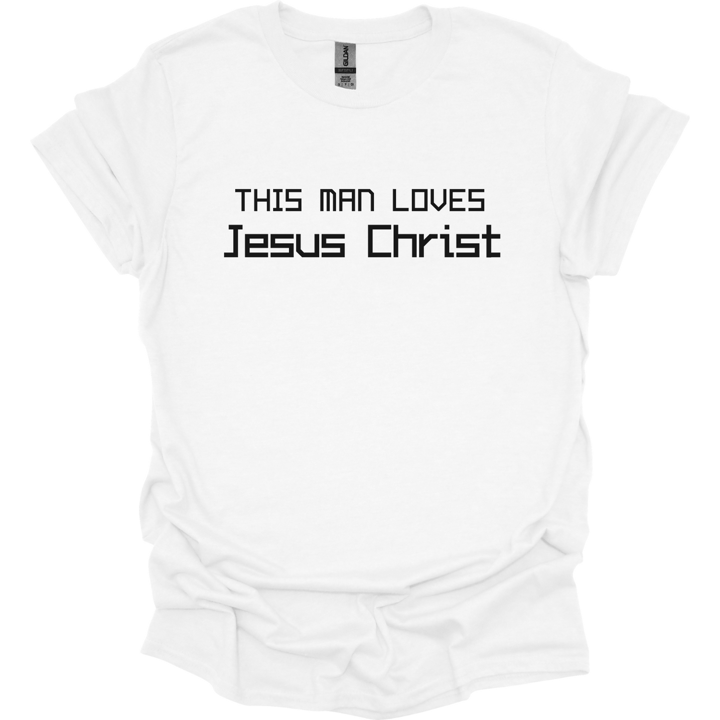 This man loves Jesus Christ T-Shirt