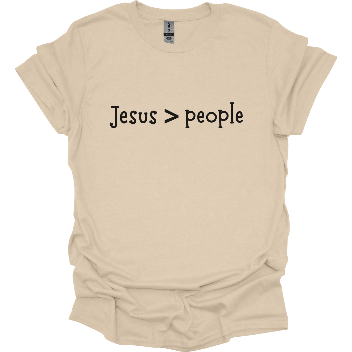 Jesus > People T-Shirt
