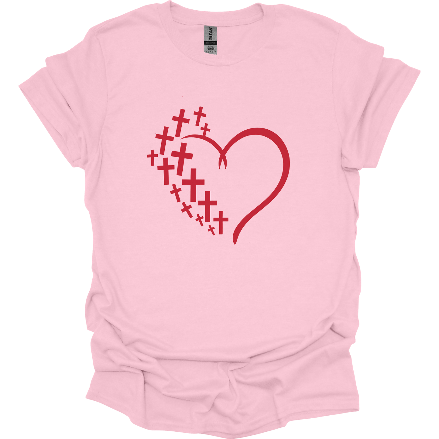 Heart crosses graphic only T-Shirt