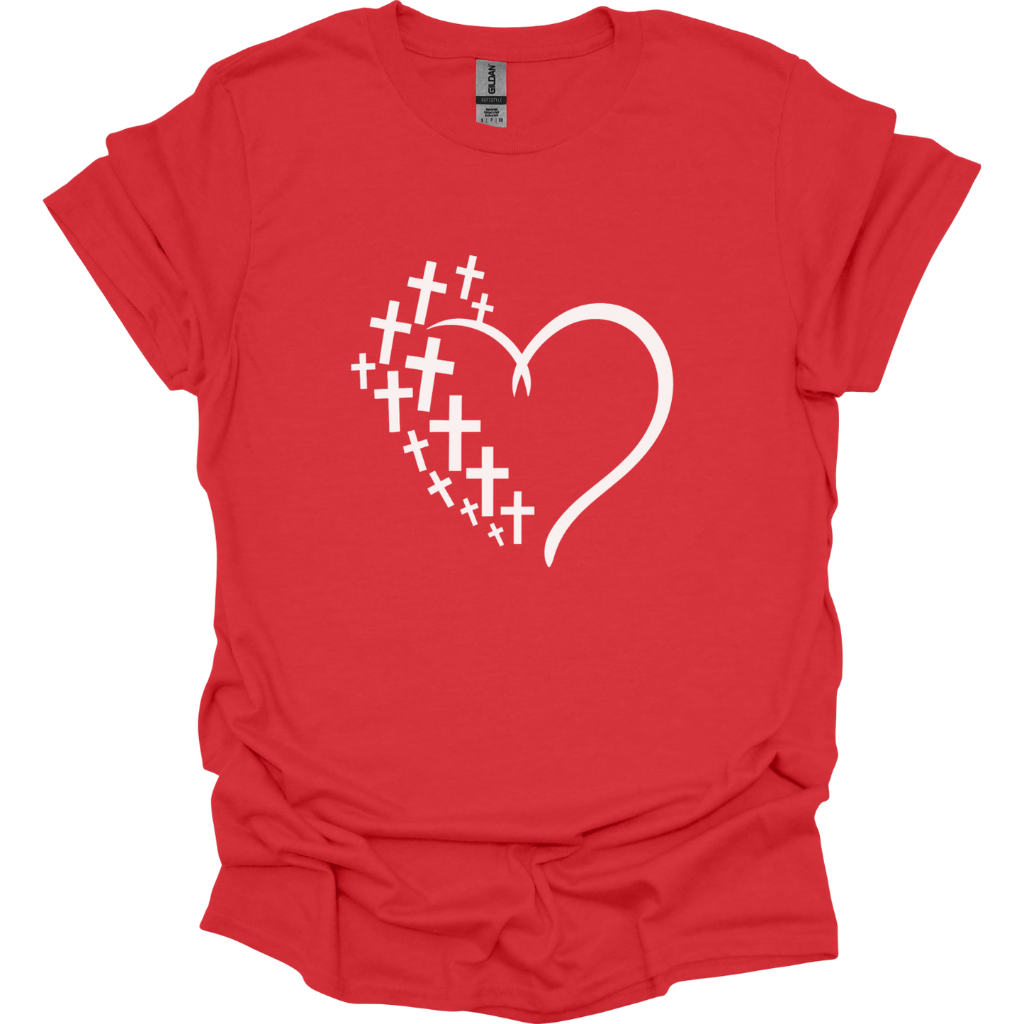 Heart crosses graphic only T-Shirt