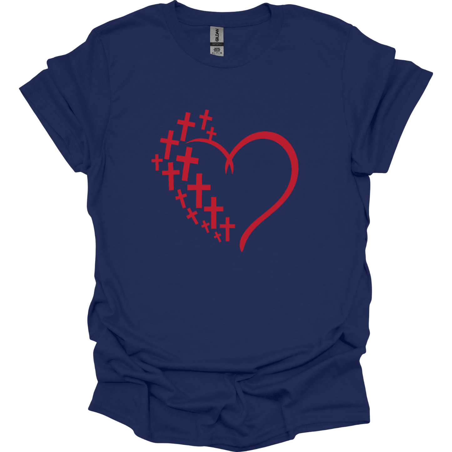 Heart crosses graphic only T-Shirt