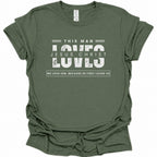 This Man Loves Jesus Christ T-Shirt