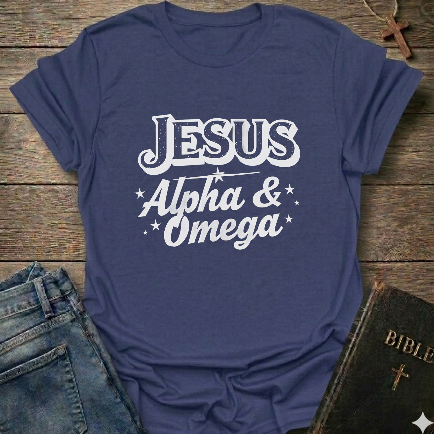 Jesus Alpha and Omega T-Shirt