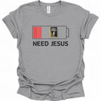 Need Jesus to Recharge my Battery T-Shirt