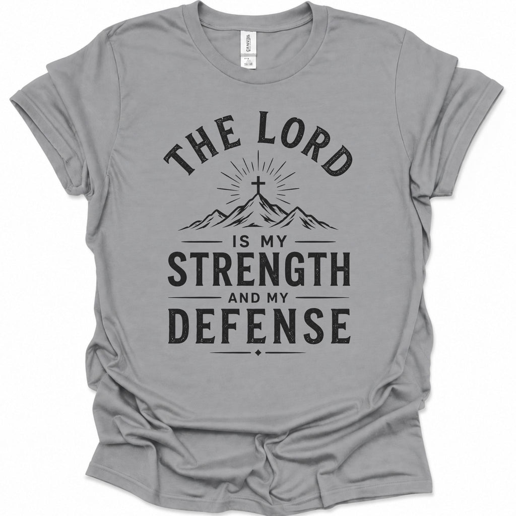 The Lord my Strength & Defense graphic T-Shirt