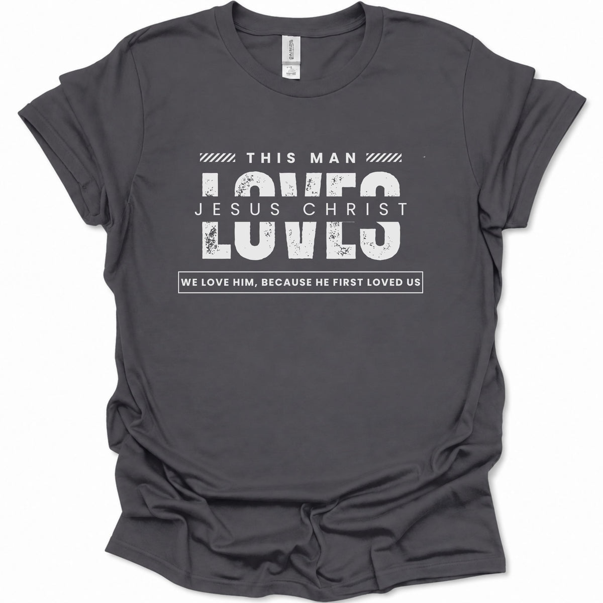 This Man Loves Jesus Christ T-Shirt