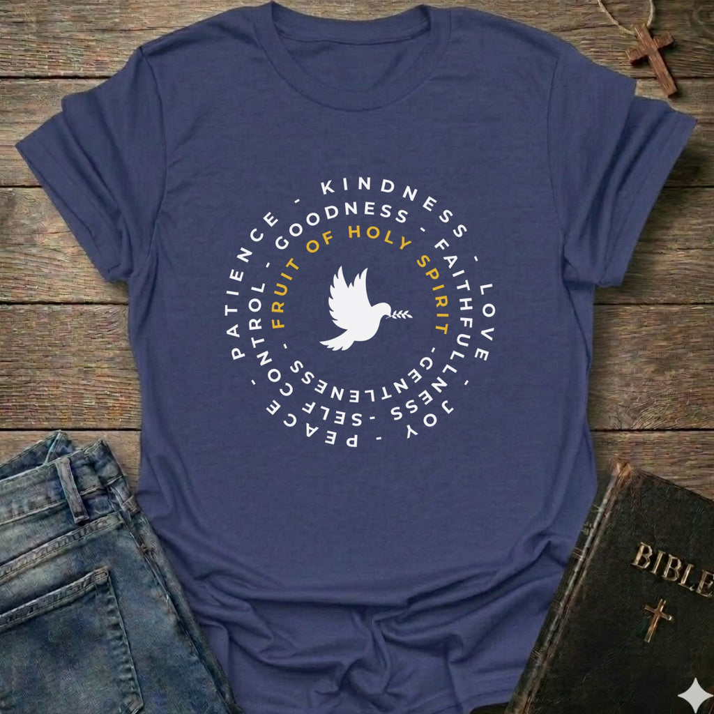 Fruit of the Holy Spirit — Dove Circle T-Shirt
