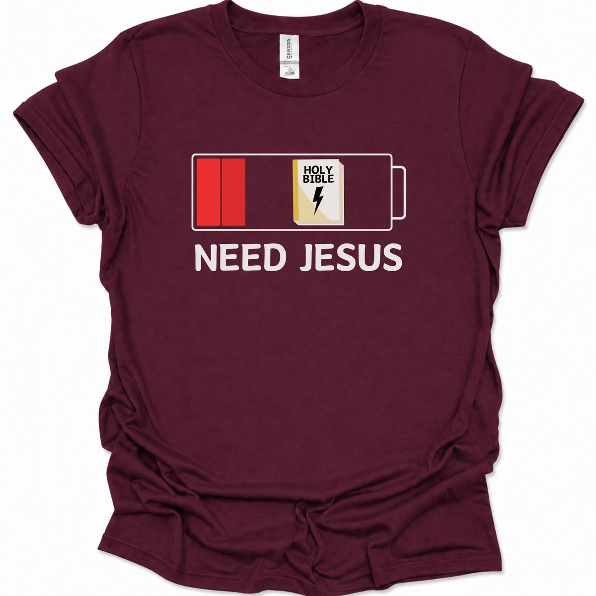 Need Jesus to Recharge my Battery T-Shirt