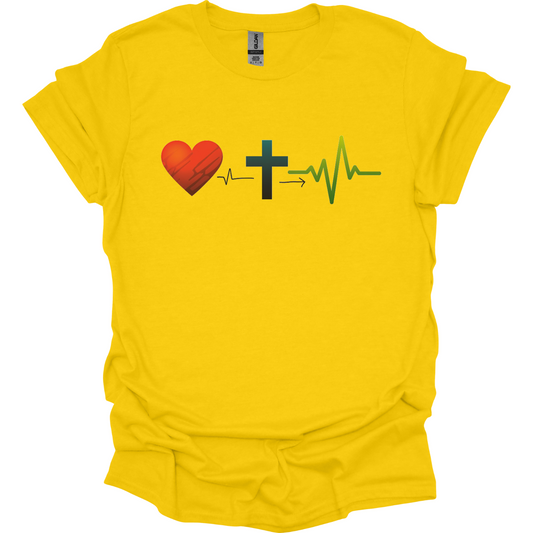 LOVE sacrificed his life on the cross so that we can live.