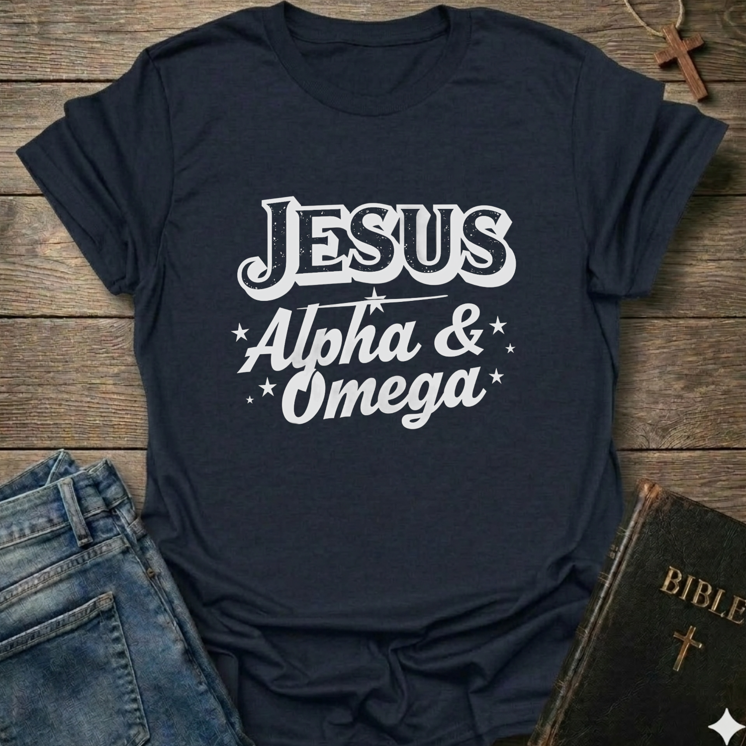 Jesus Alpha and Omega T-Shirt