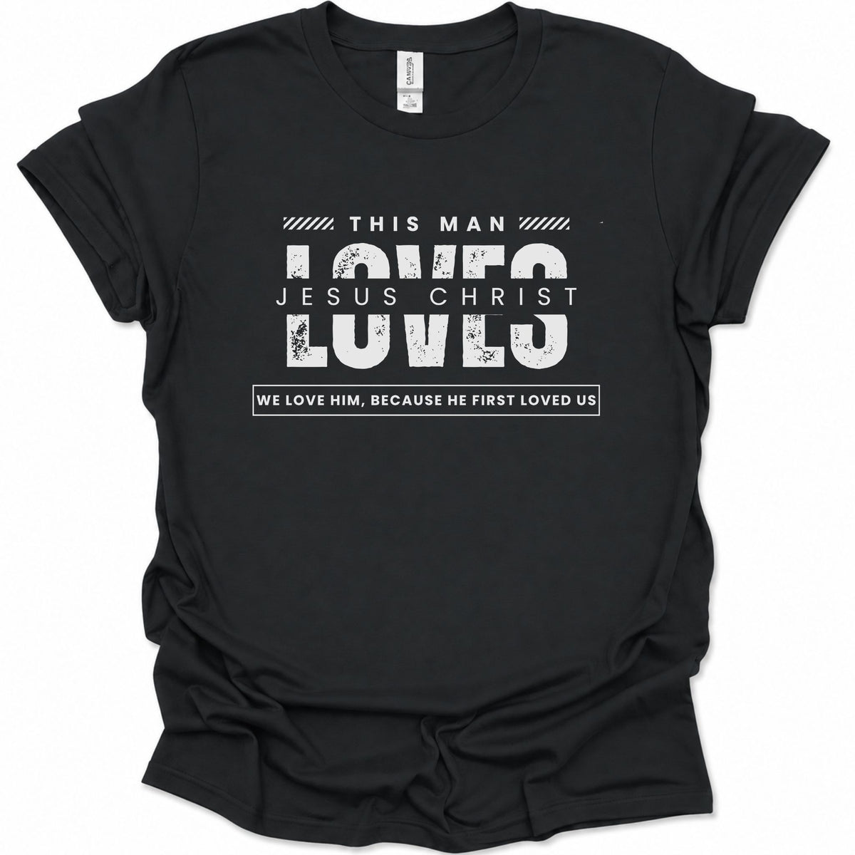 This Man Loves Jesus Christ T-Shirt