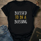 Blessed to Be a Blessing Christian T-Shirt faith apparel Faith Forward scripture tee
