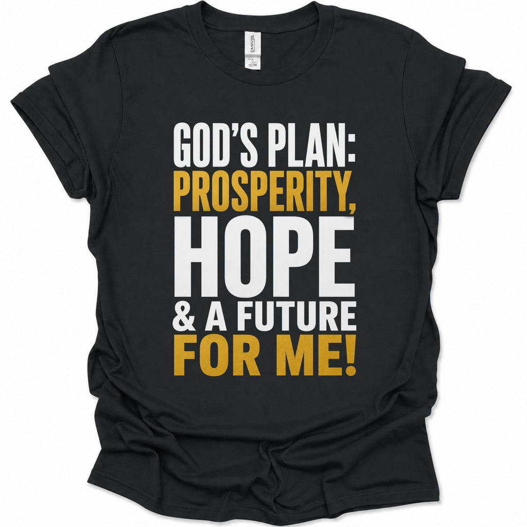God's Plan for me Prosperity Hope Future T-Shirt