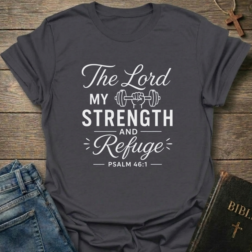 The Lord is my Strength and Refuge T-Shirt