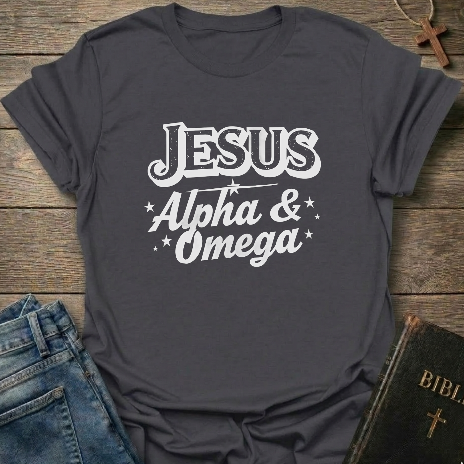 Jesus Alpha and Omega T-Shirt