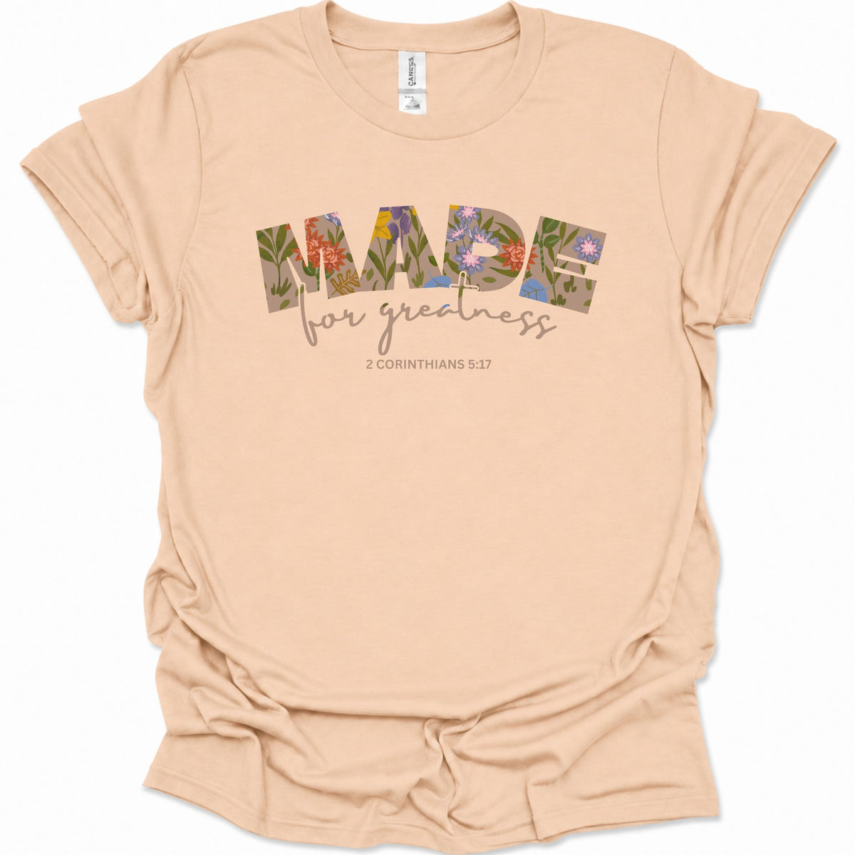 Made for Greatness color flower T-Shirt