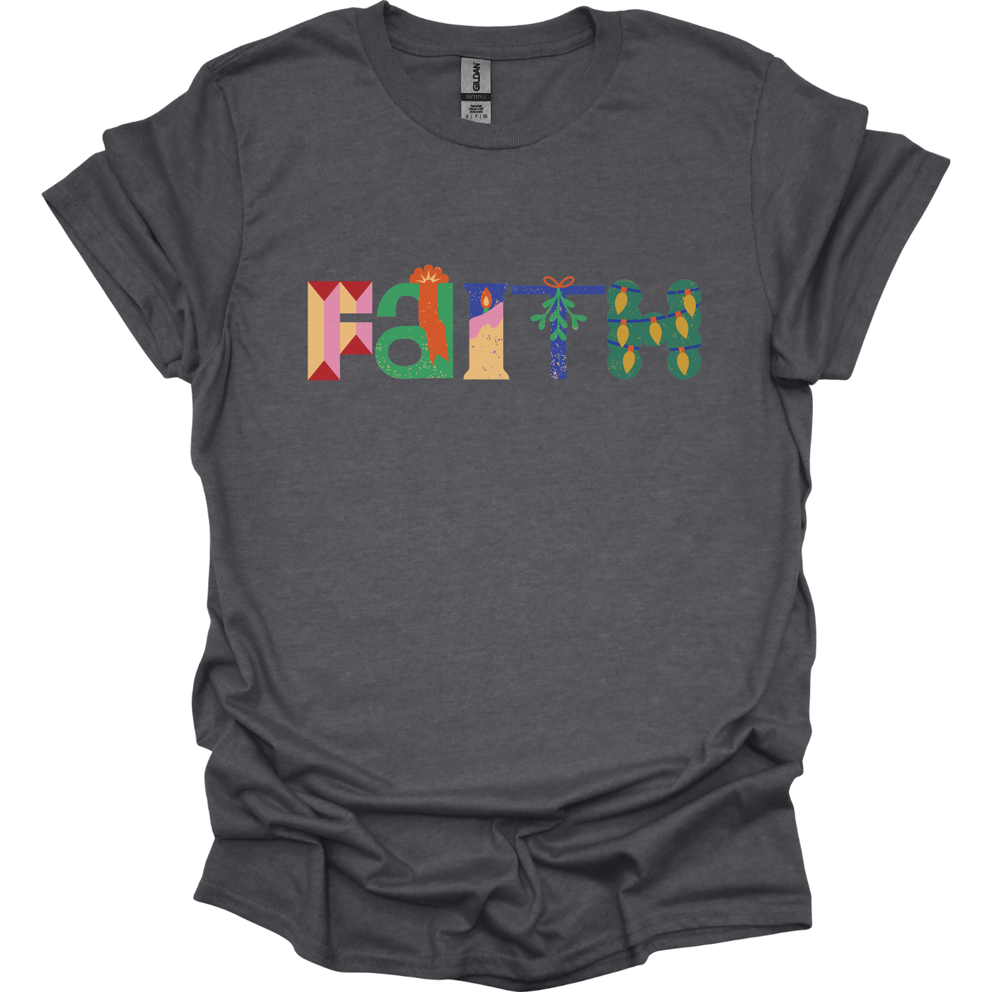 Faith Christmas theme T-Shirt