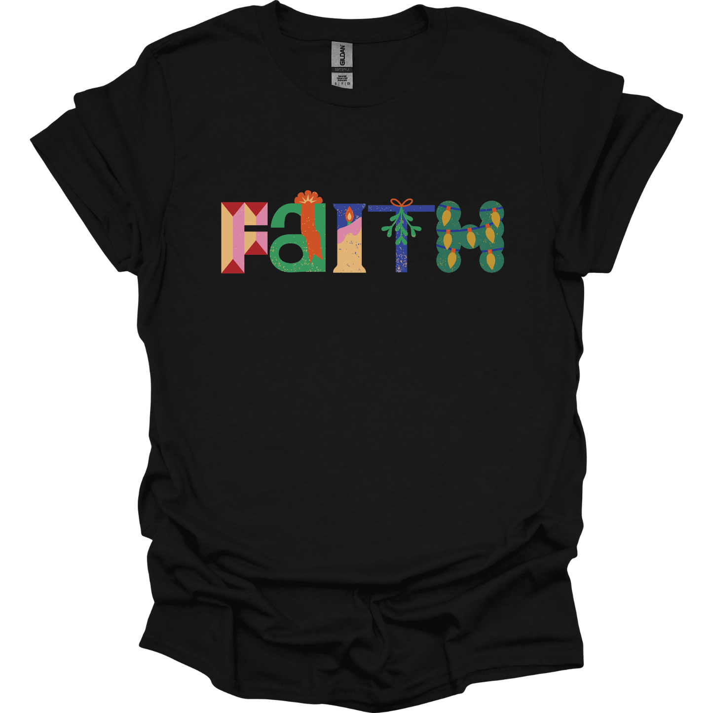 Faith Christmas theme T-Shirt