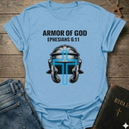 Armor of God Helmet of Salvation Christian T-Shirt Ephesians 6 faith apparel Faith Forward